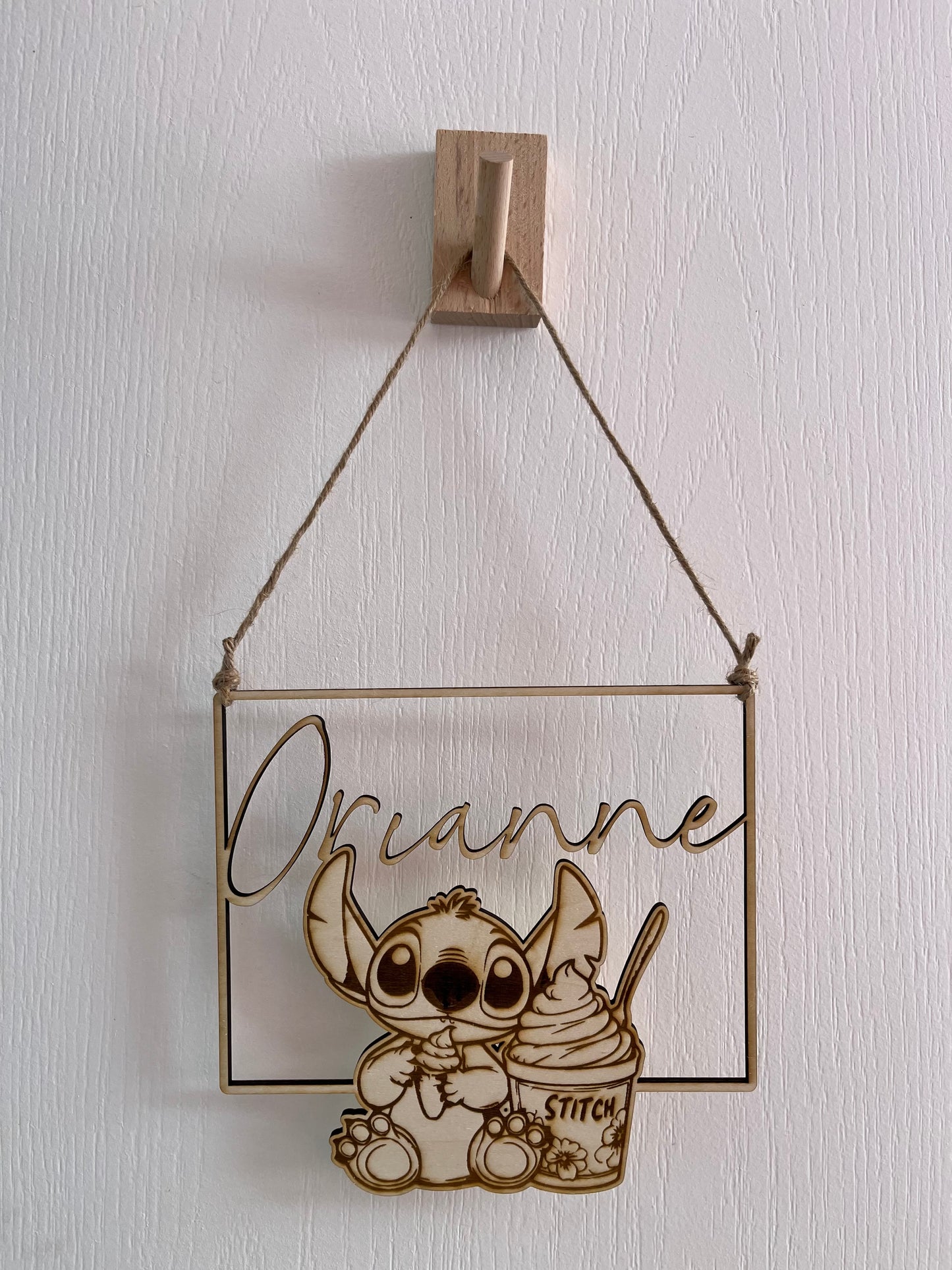 Décoration de porte personnalisée