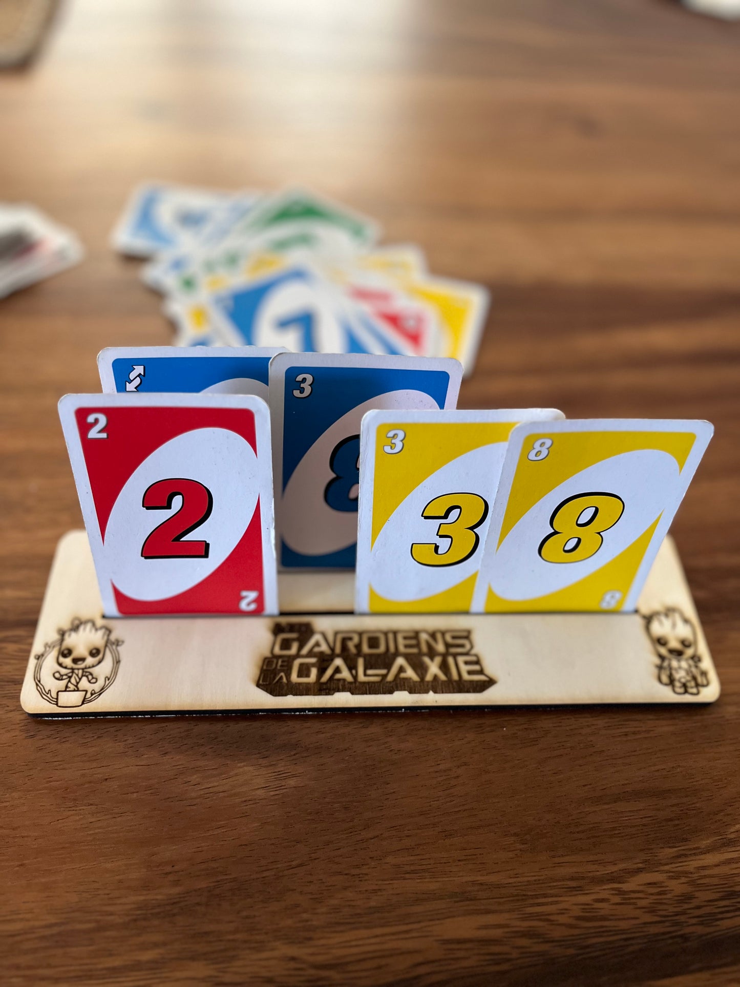 Support jeu de carte personnalisé
