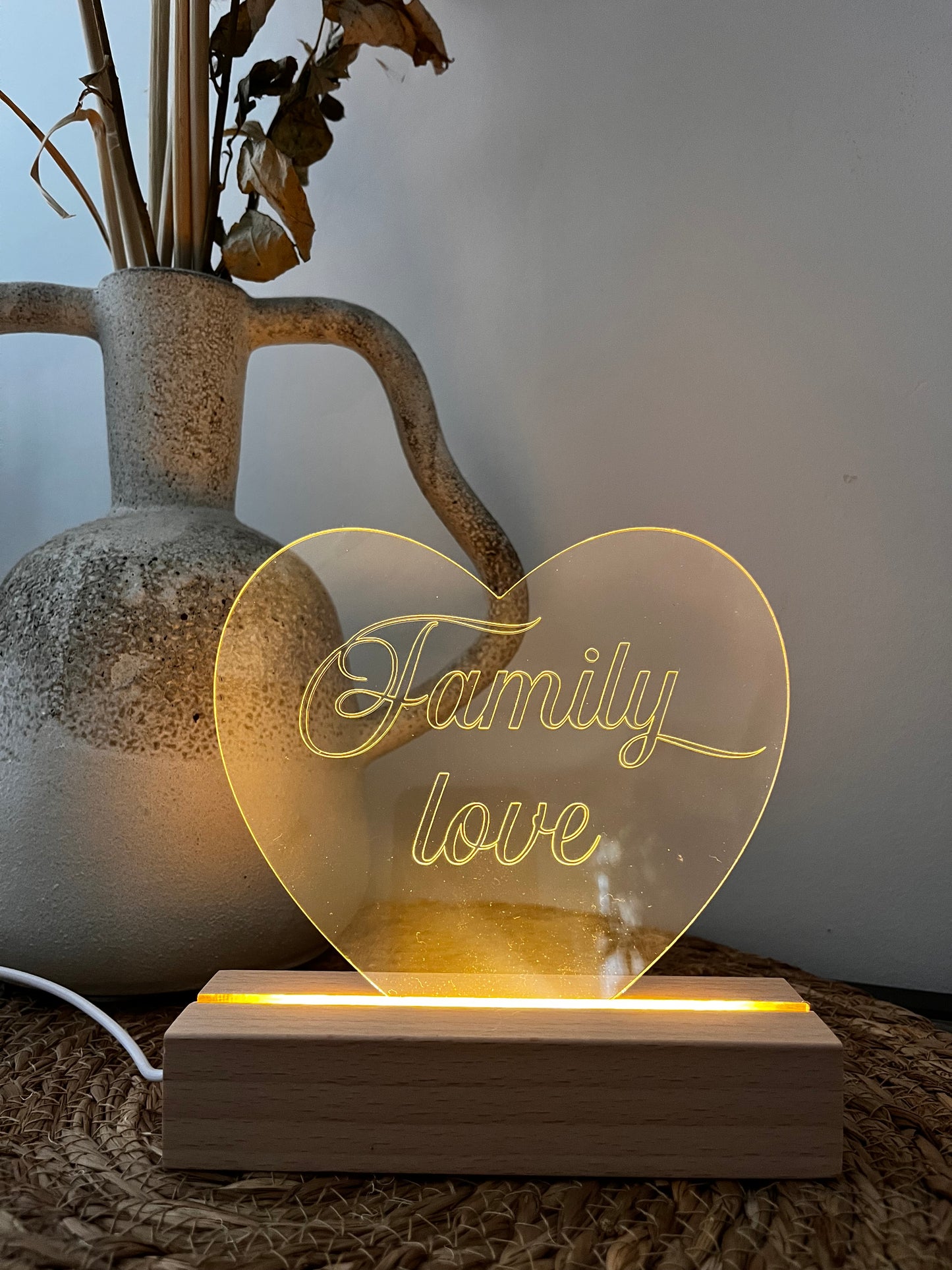 Lampe personnalisée