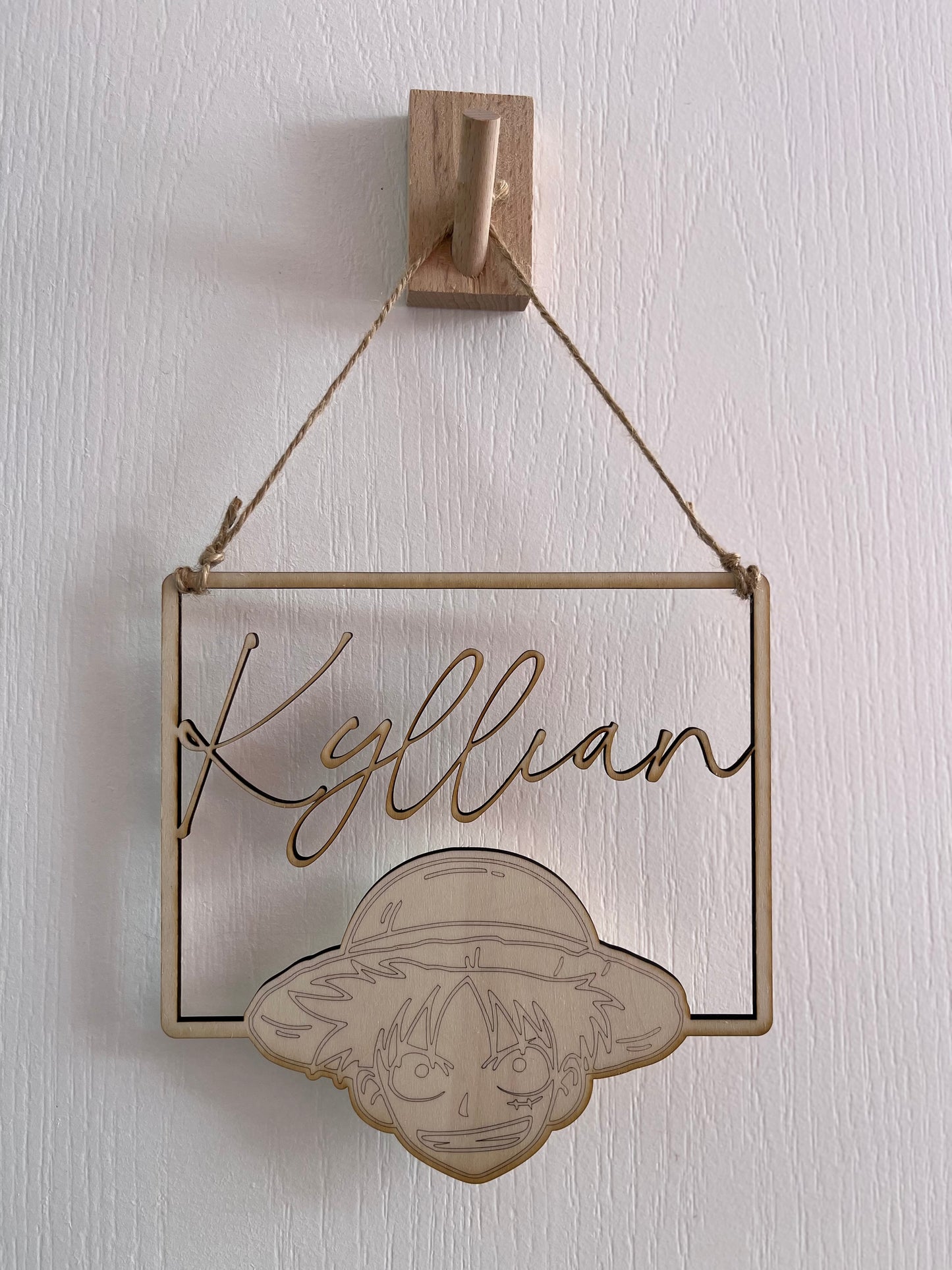 Décoration de porte personnalisée