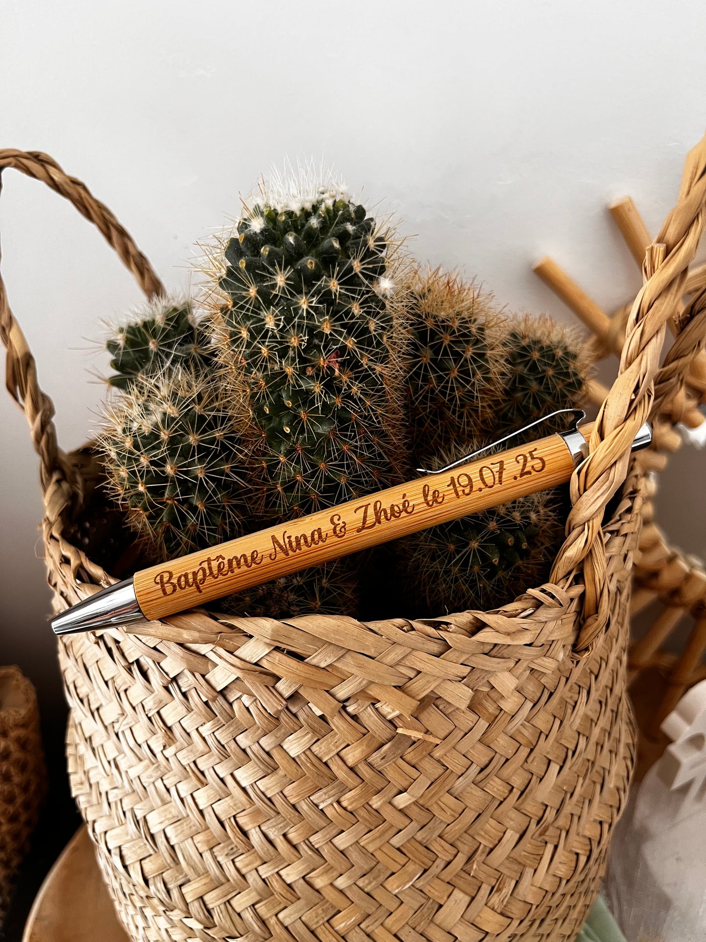 Stylo en bois personnalisé