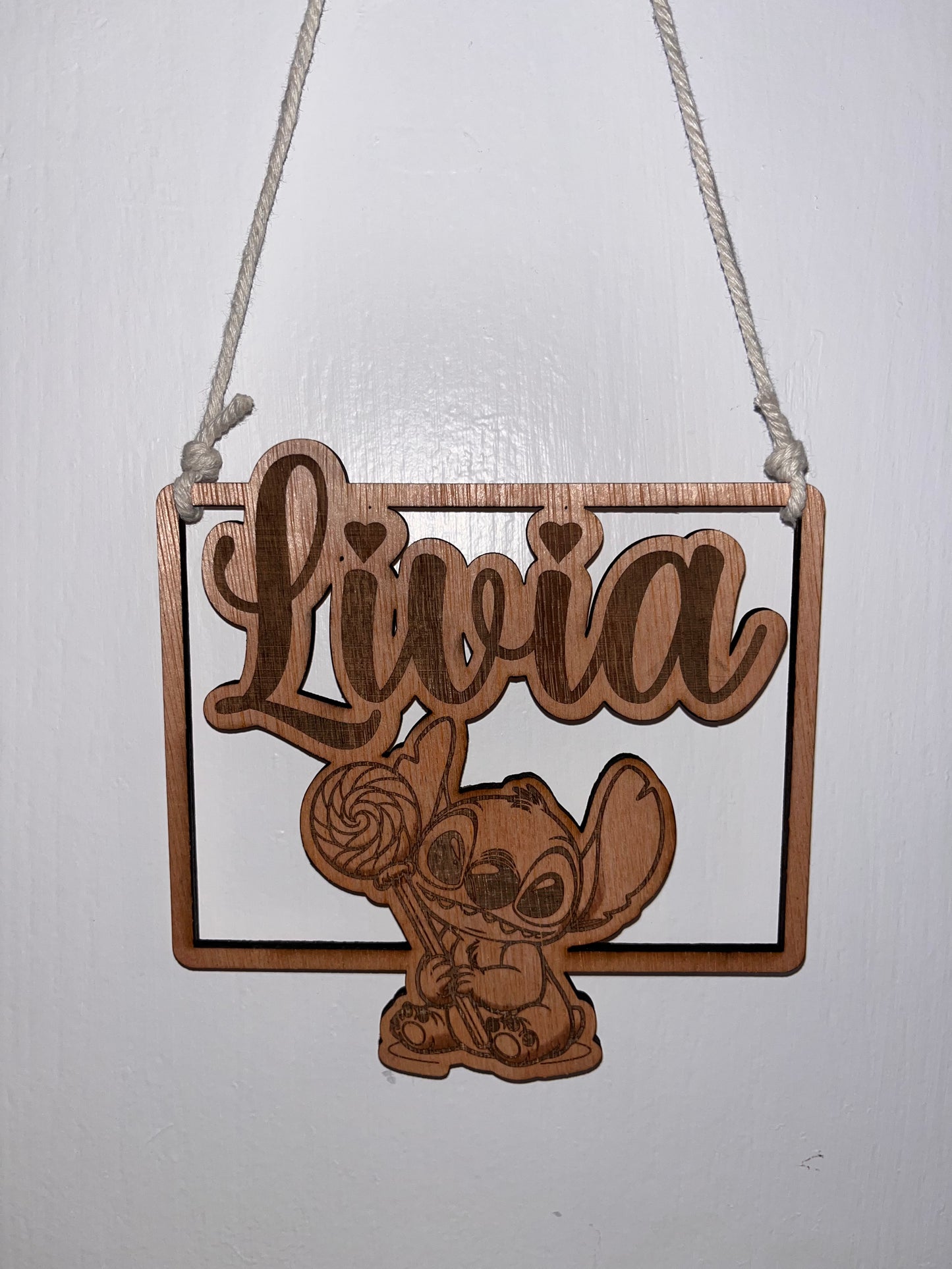 Décoration de porte personnalisée