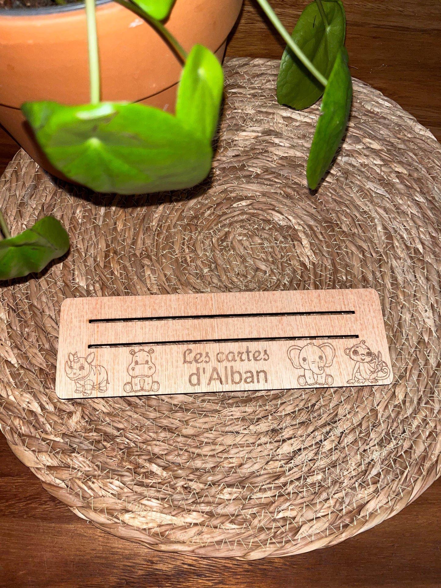 Support jeu de carte personnalisé