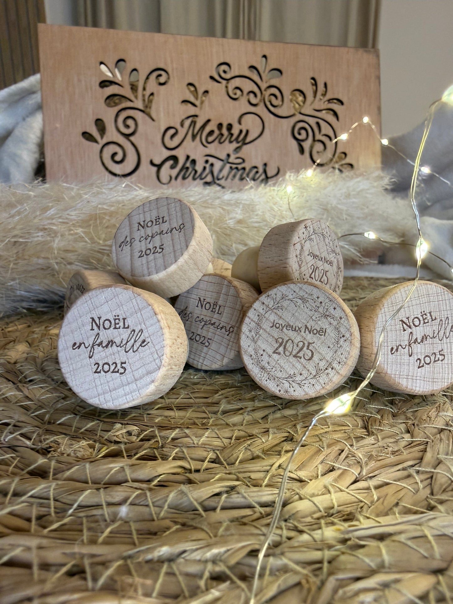 Bouchon de bouteille version Noël
