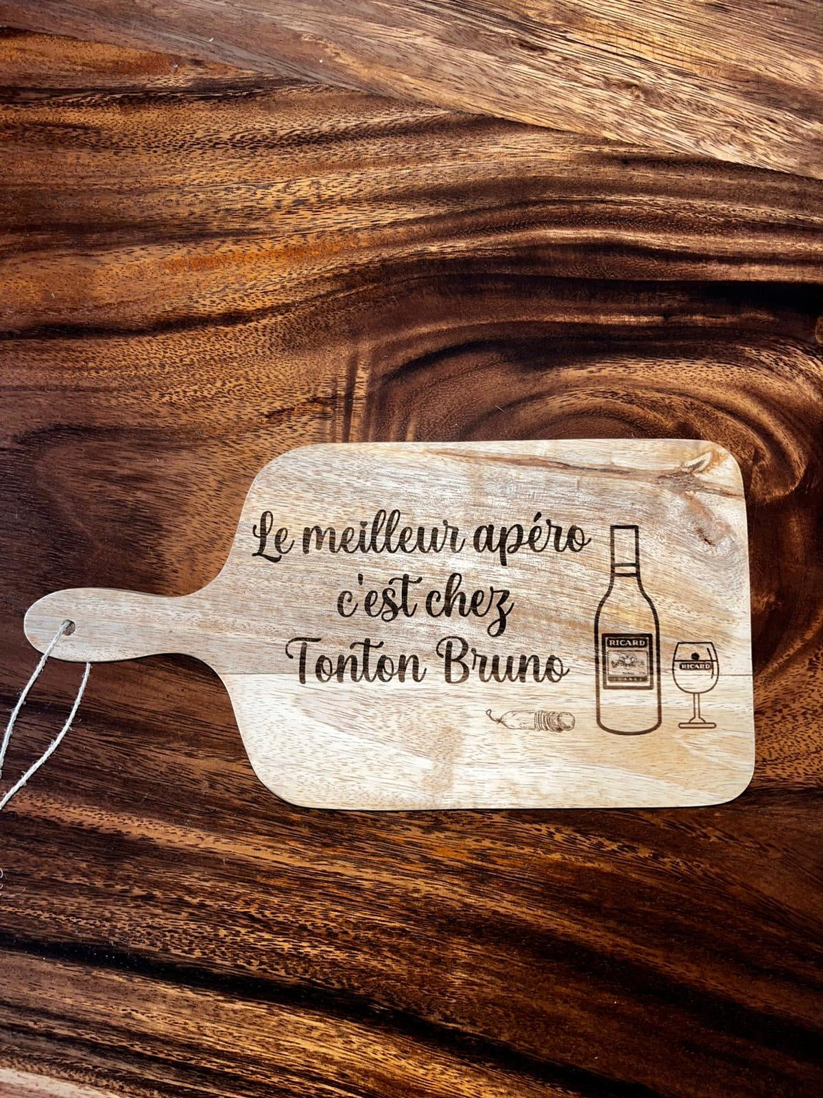 Planche à découper personnalisée