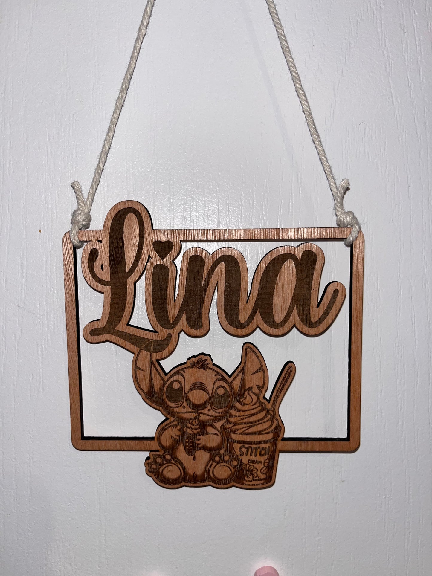 Décoration de porte personnalisée