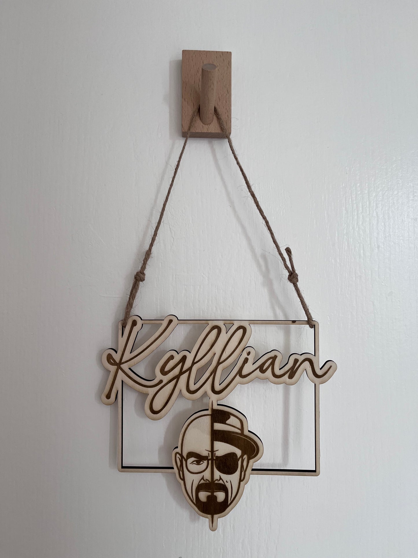 Décoration de porte personnalisée
