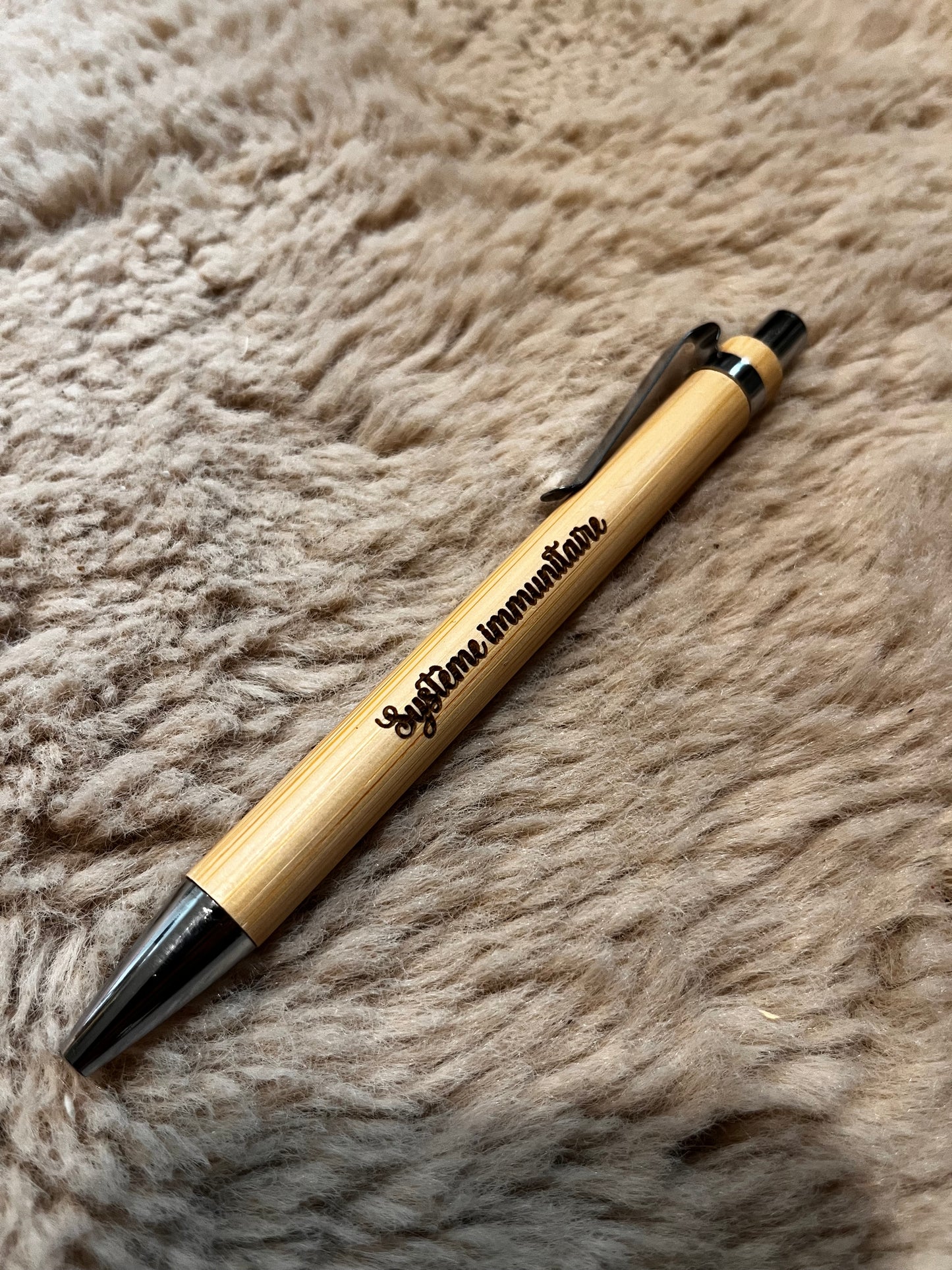 Stylo en bois personnalisé