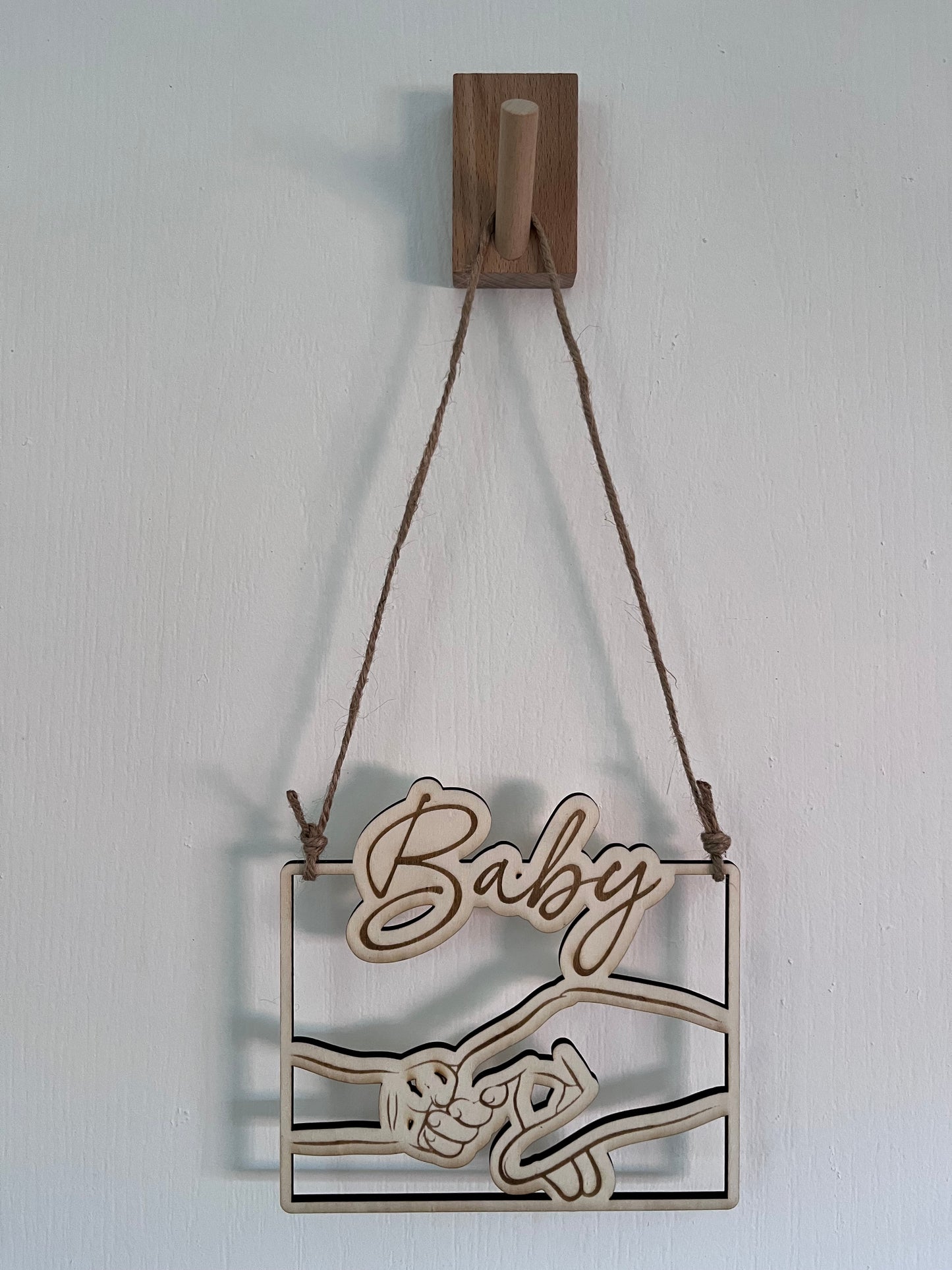 Décoration de porte personnalisée