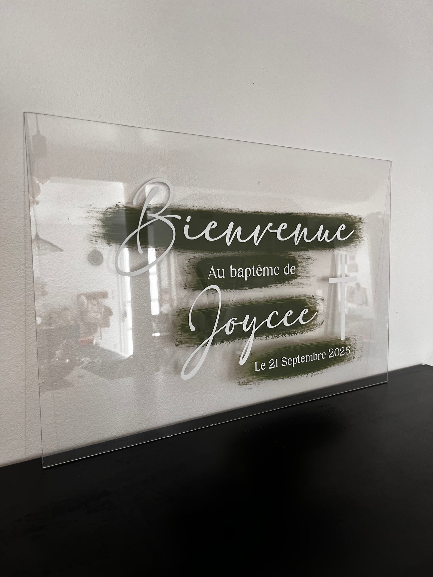 Panneau d’entrée personnalisé