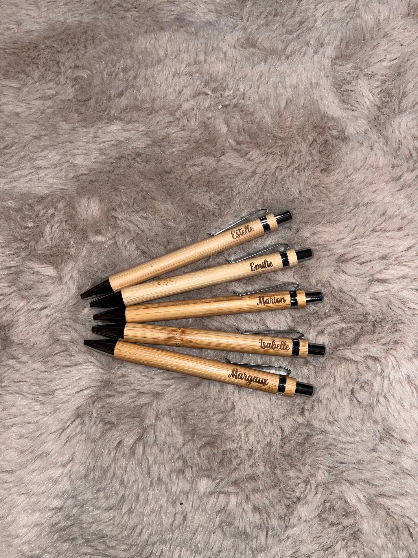 Stylo en bois personnalisé