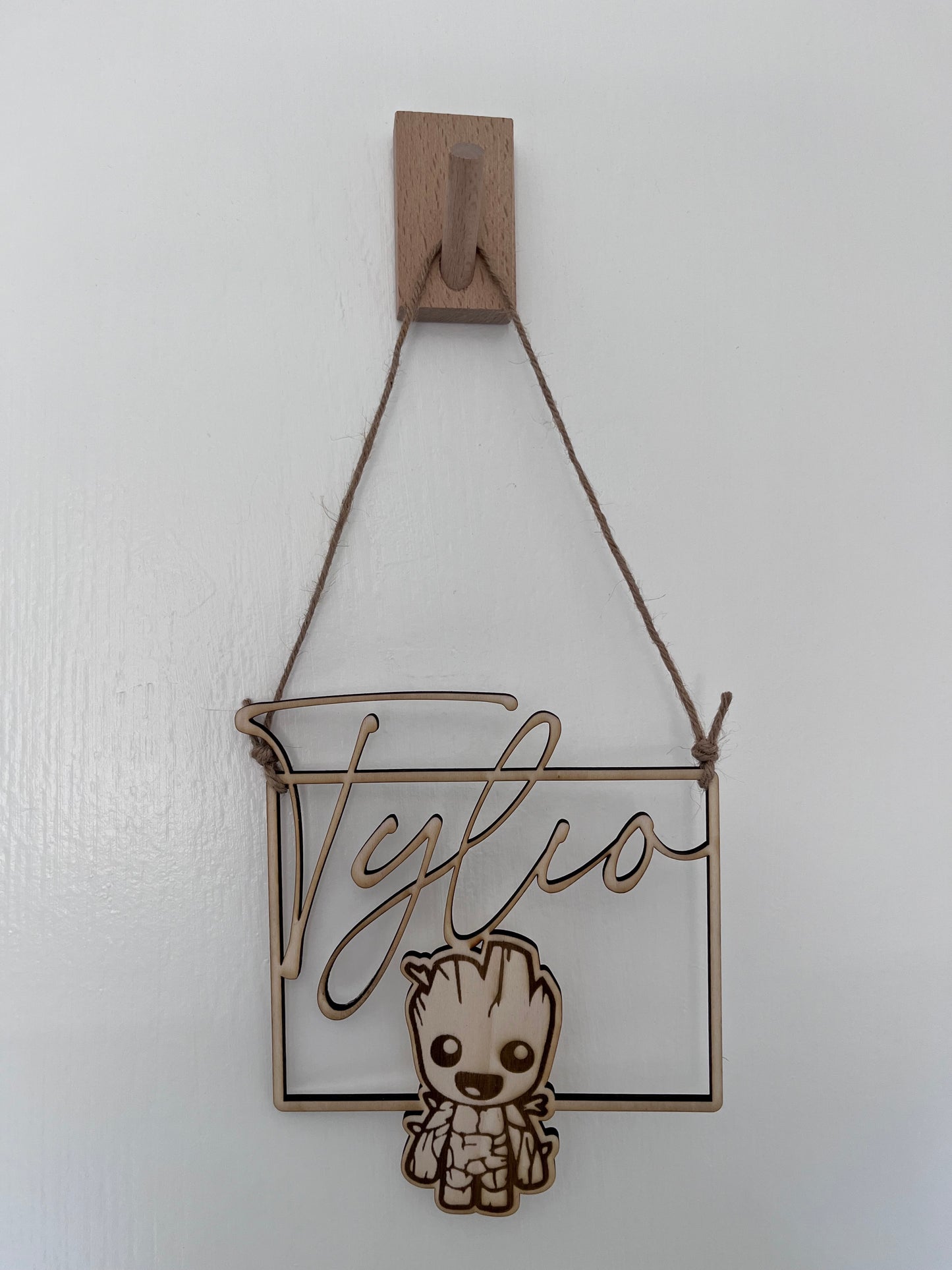 Décoration de porte personnalisée