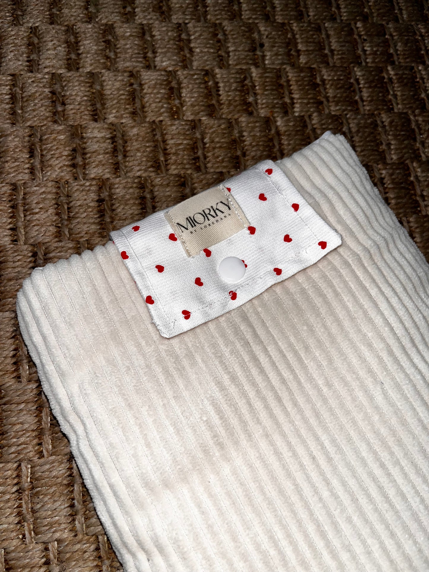 Pochette de livre de poche artisanale en tissus