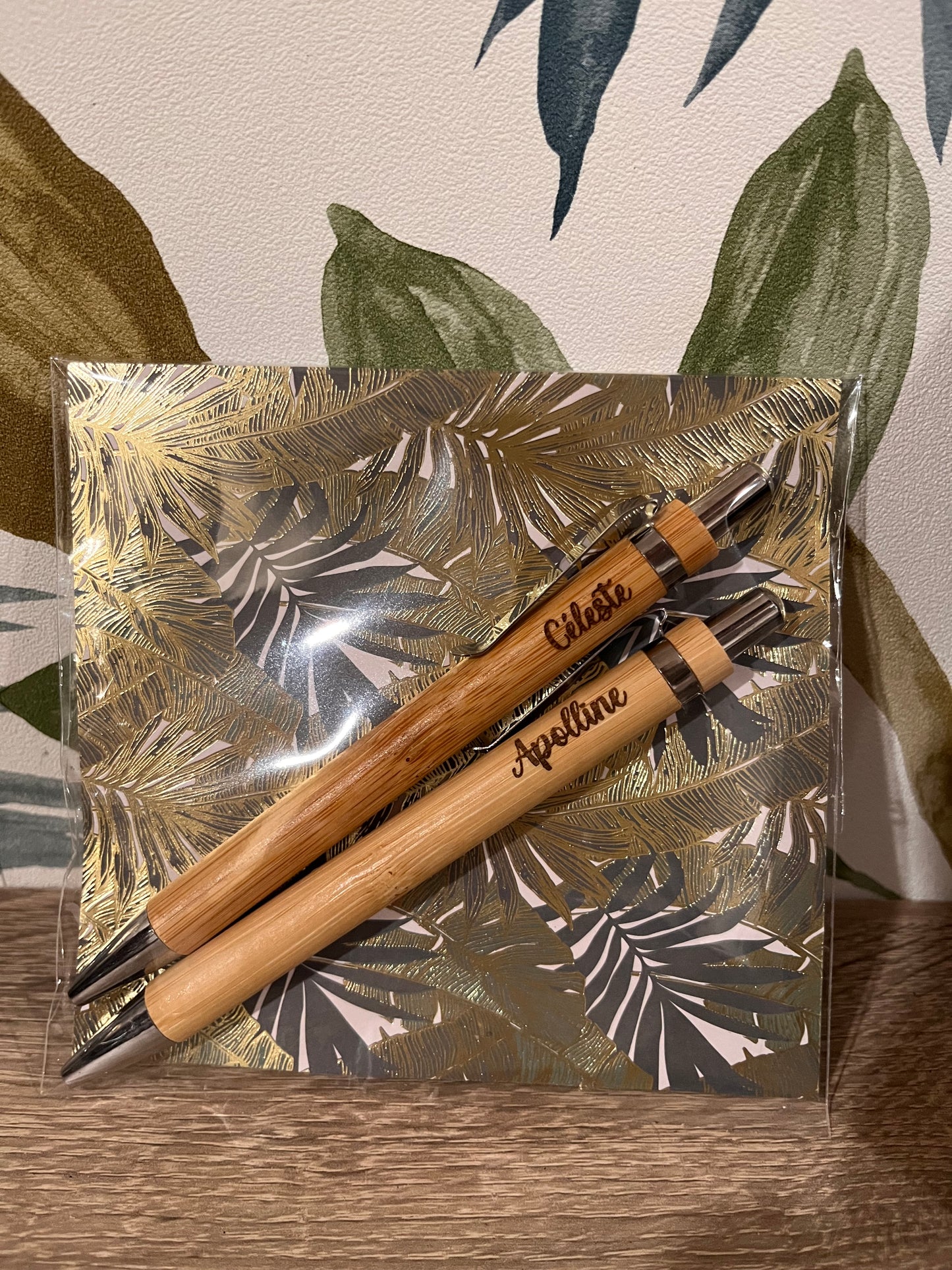 Stylo en bois personnalisé