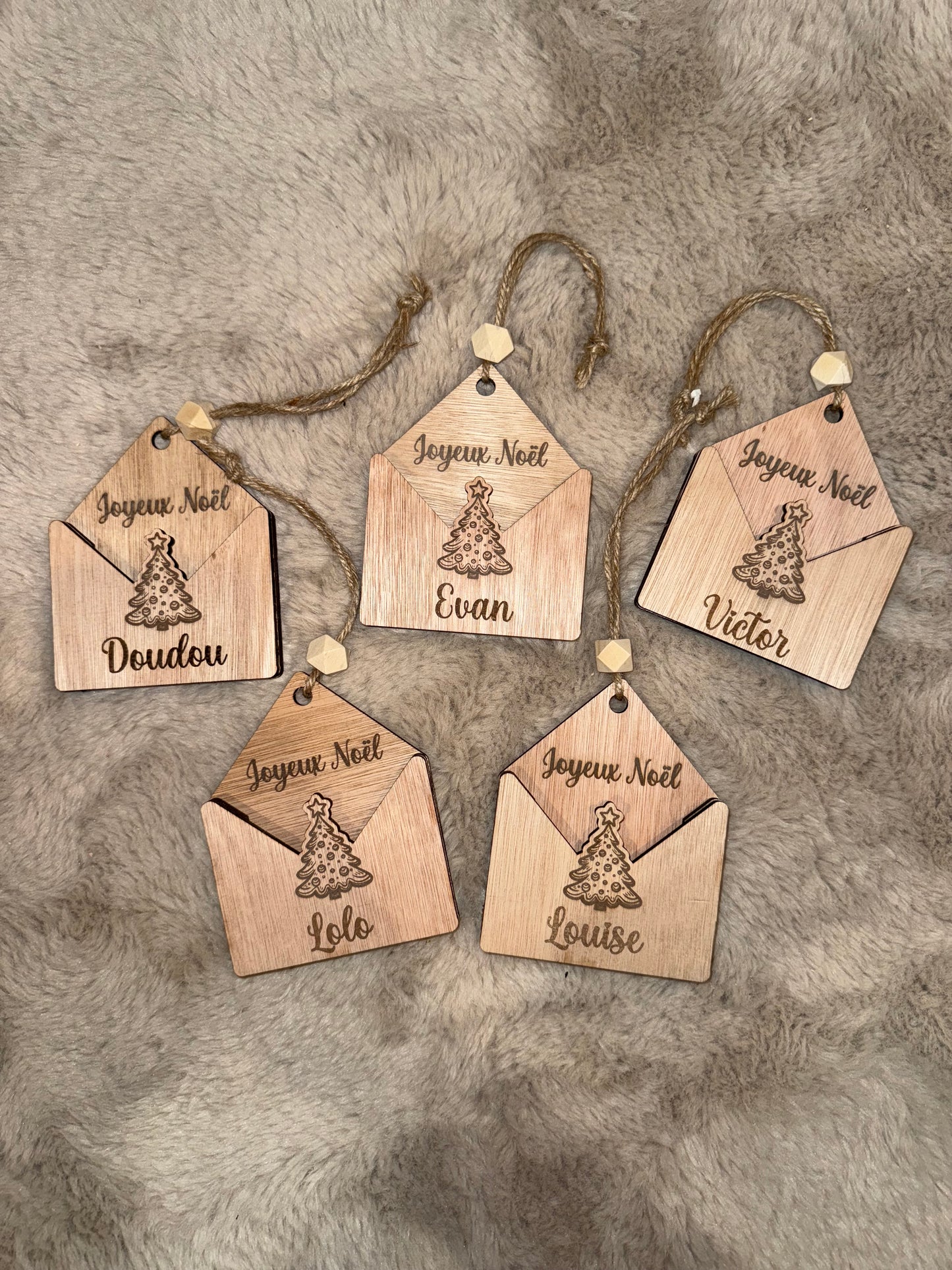 Enveloppe de Noël à personnaliser