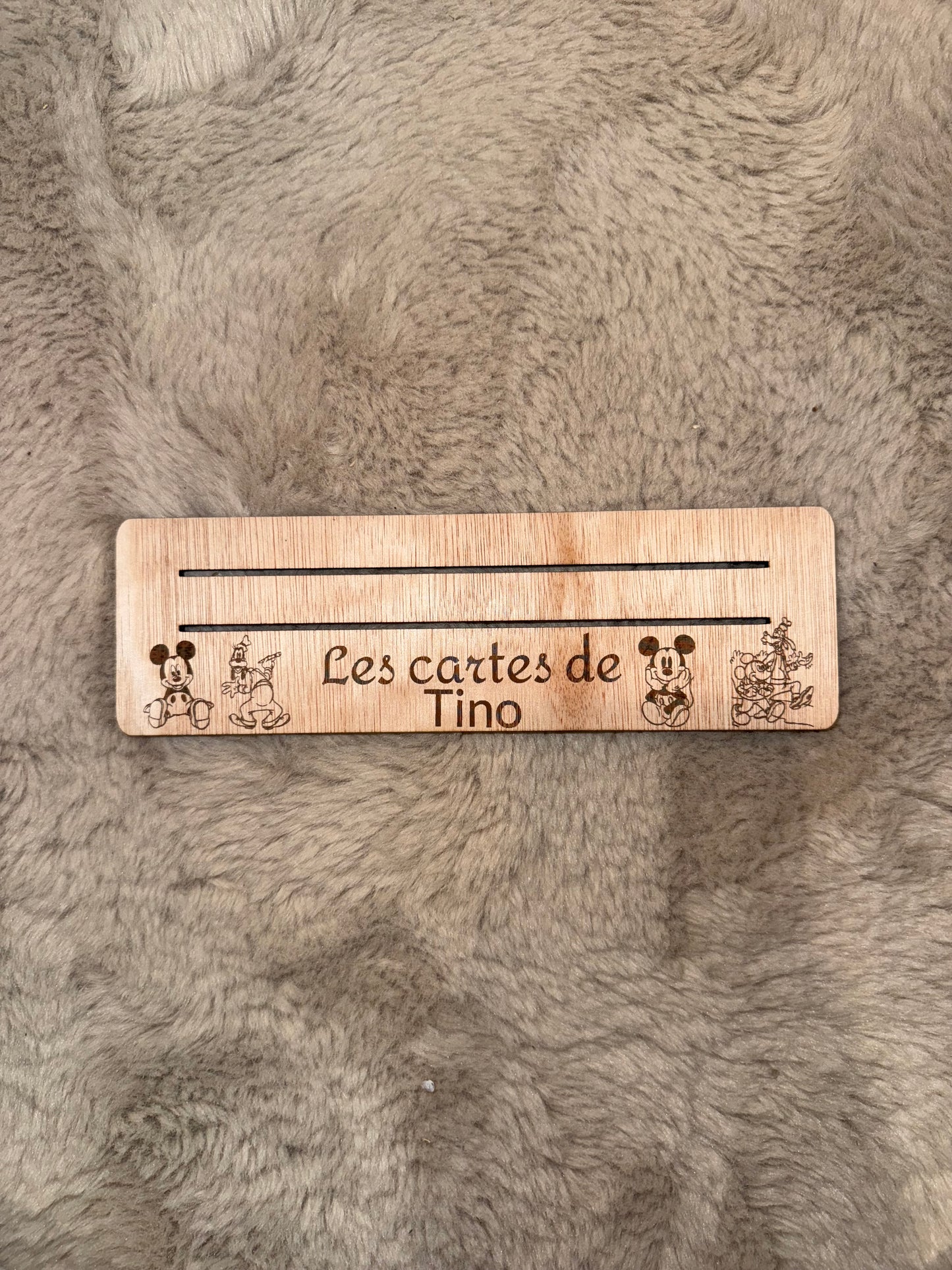 Support jeu de carte personnalisé