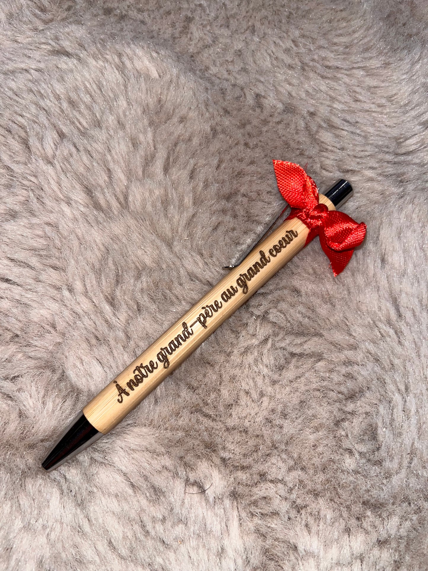 Stylo en bois personnalisé