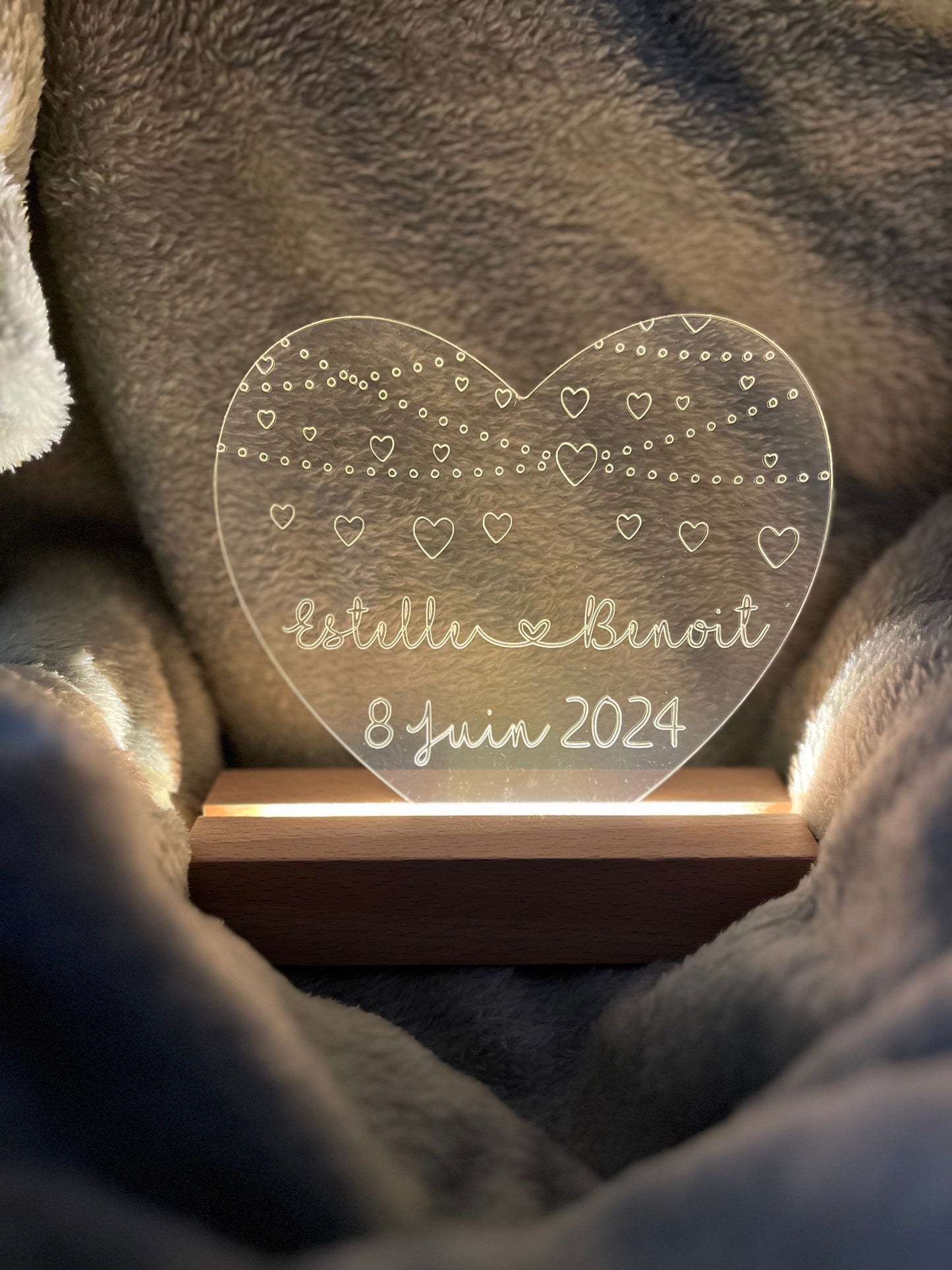 Lampe personnalisée