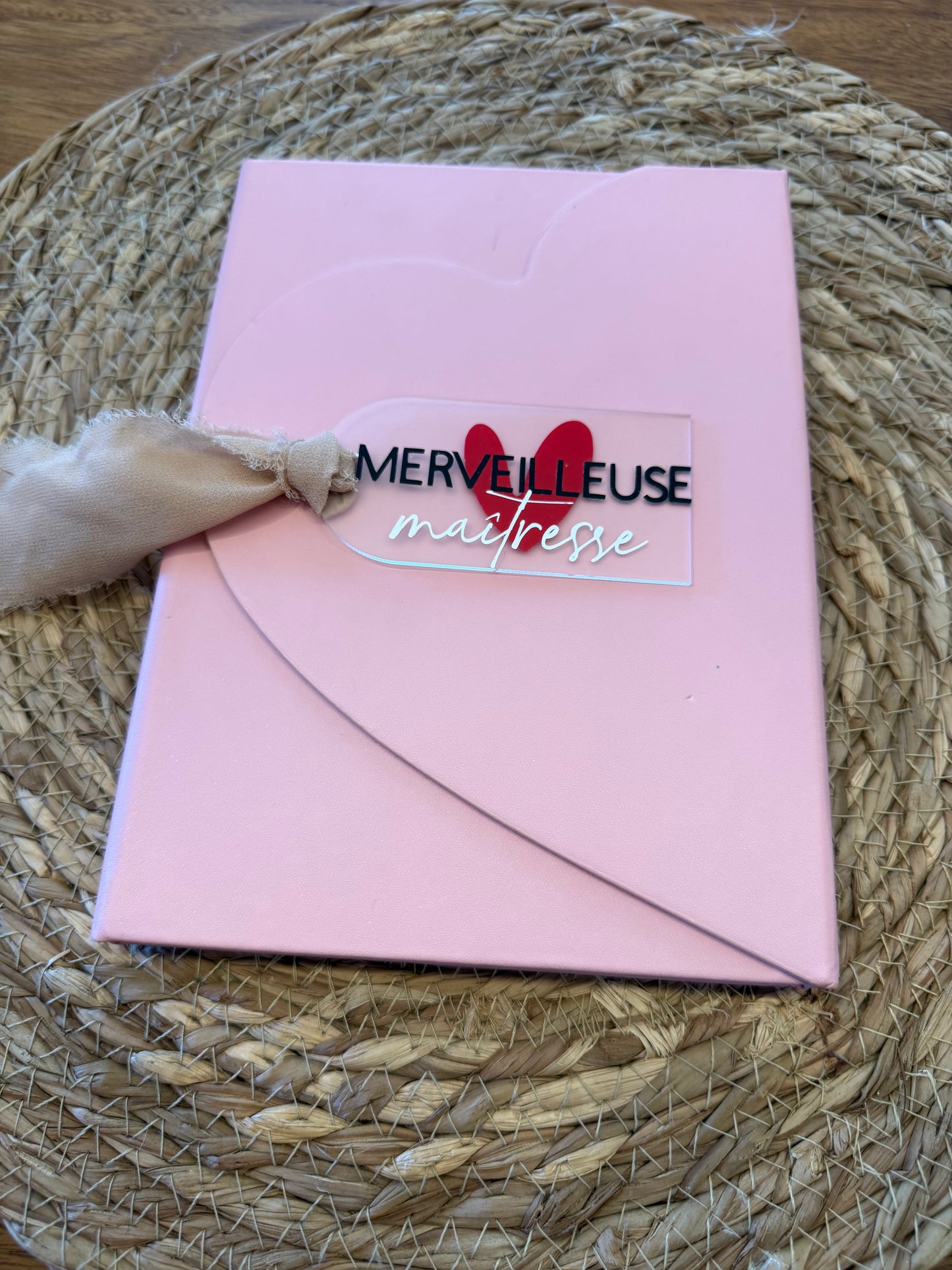 Marque page Maîtresse/Atsem personnalisé
