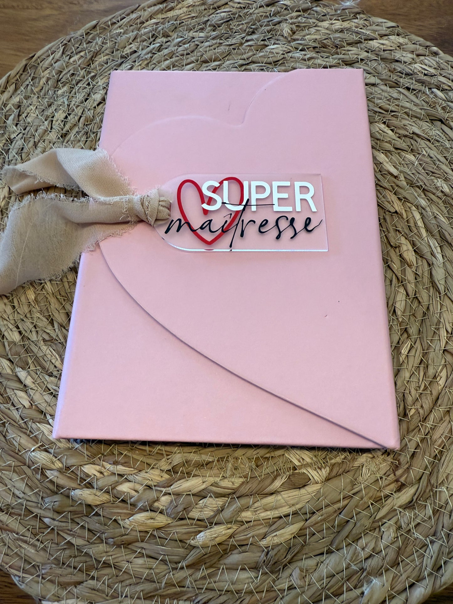 Marque page Maîtresse/Atsem personnalisé