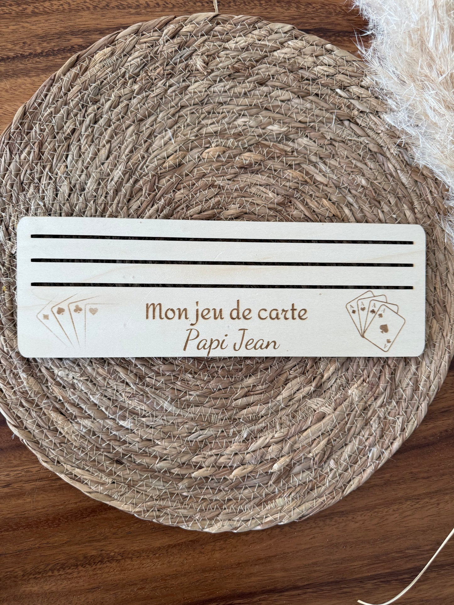 Support de jeux de carte - Pratique et Confortable pour Papi et Mamie