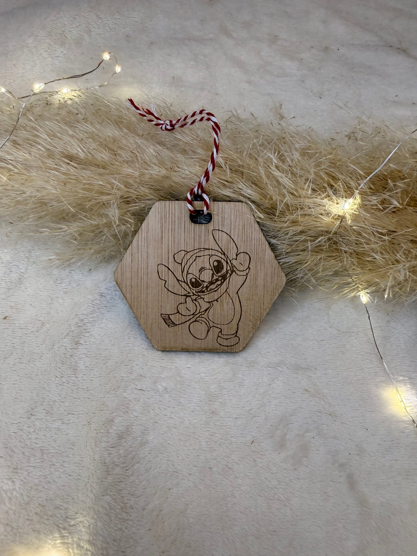 Boule de Noël " Stitch " à personnaliser