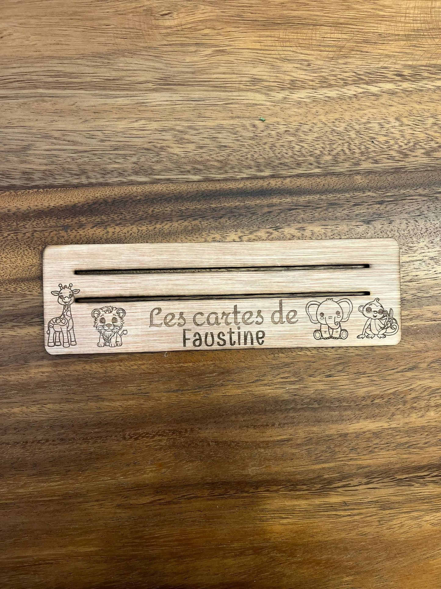 Support jeu de carte personnalisé
