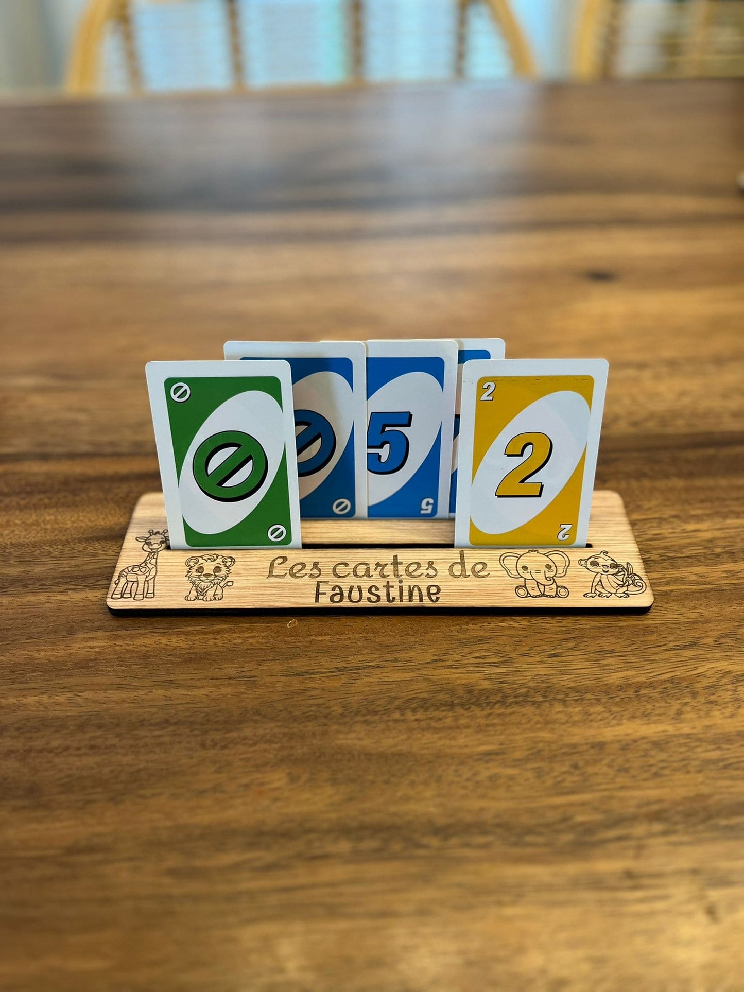Support jeu de carte personnalisé