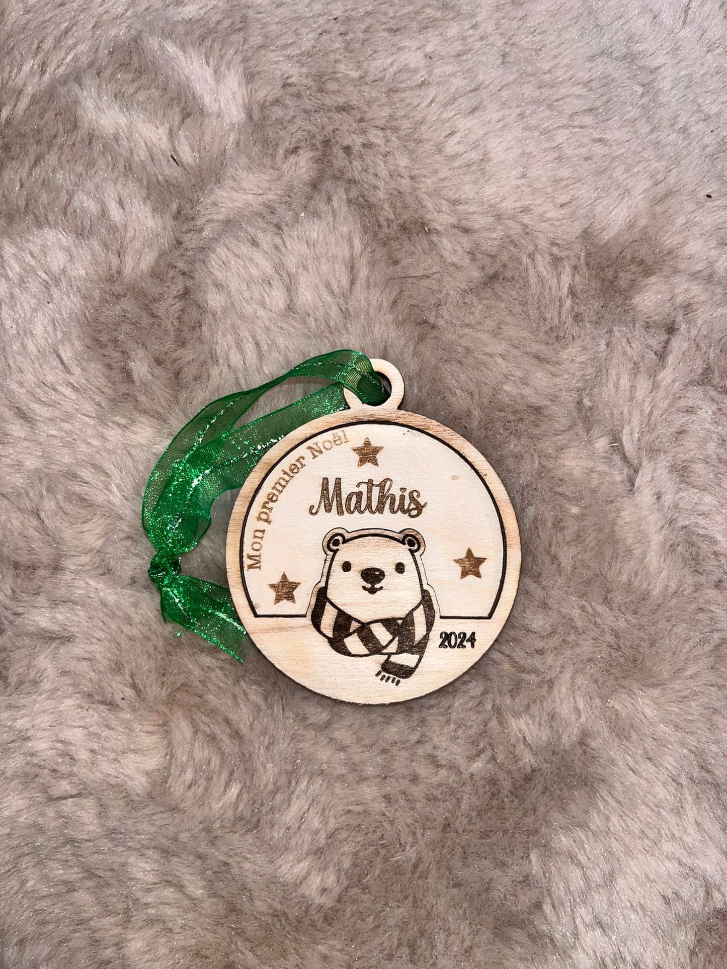 Boule de Noël personnalisable