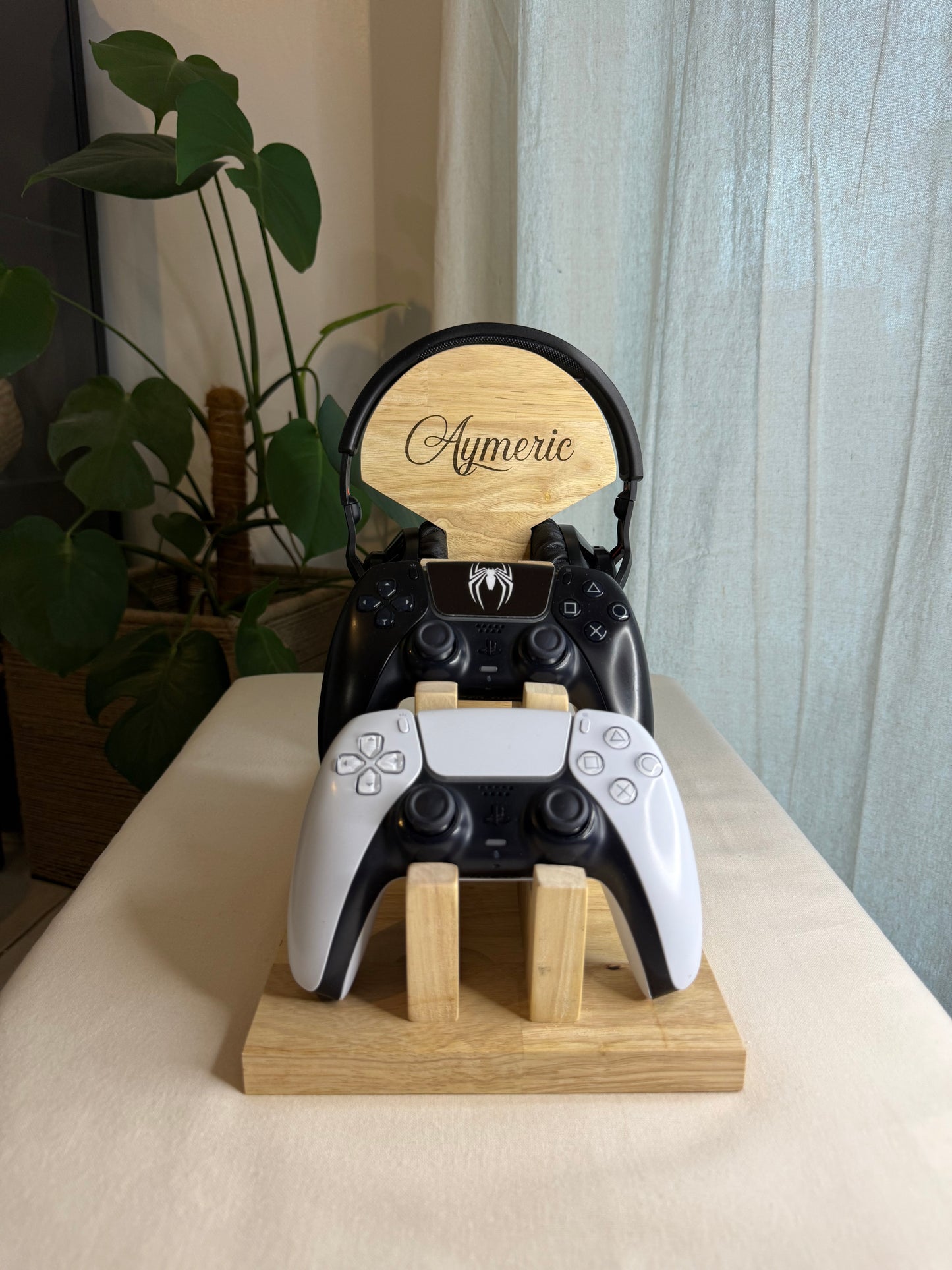 Support de casque gaming et manettes consoles personnalisable