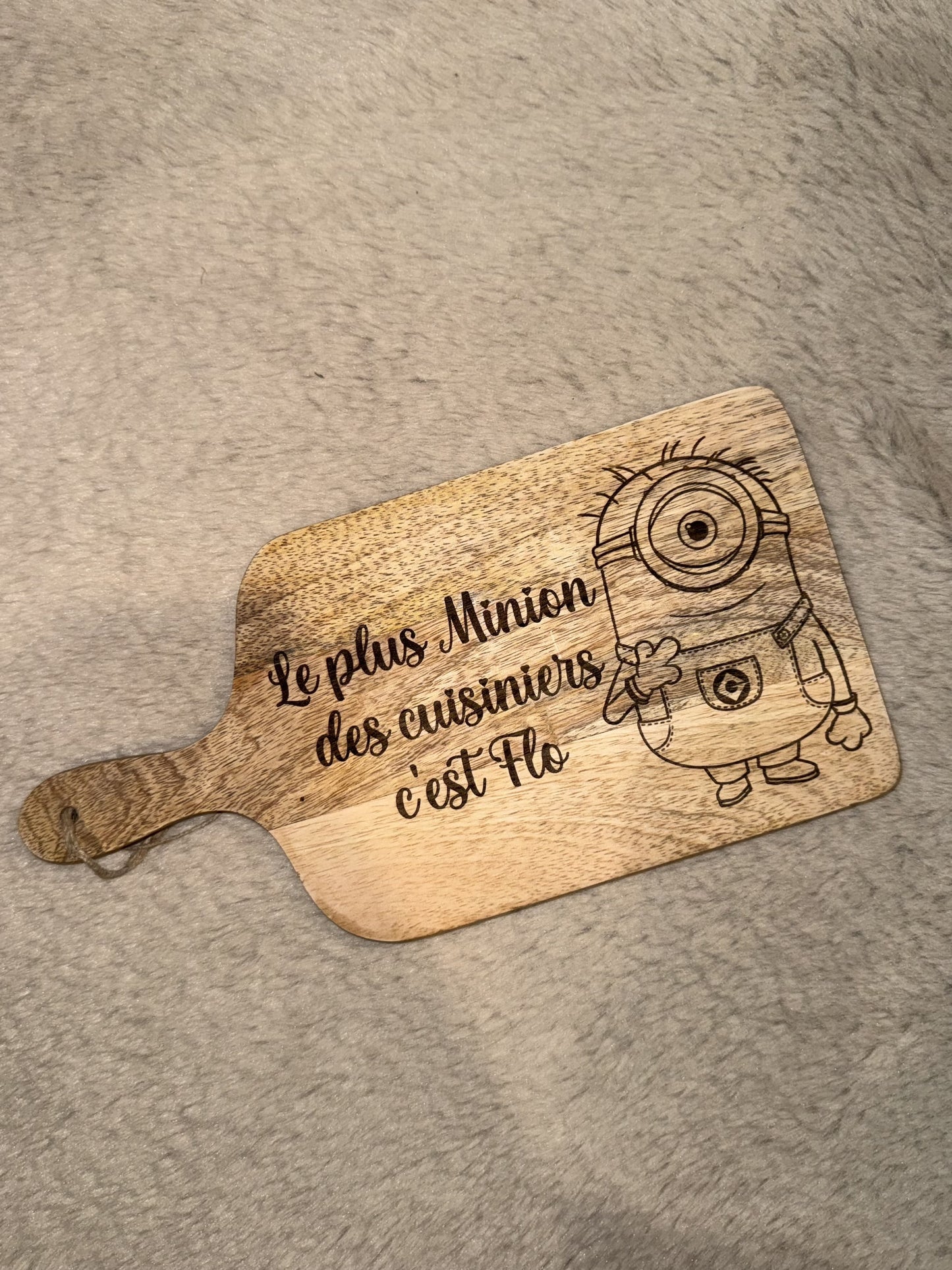 Planche à découper personnalisée