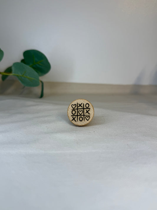 Bouchon de bouteille de vin réutilisable version Saint Valentin