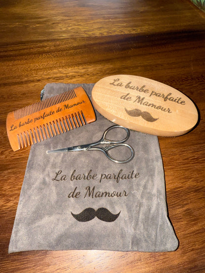 Coffret soin de la barbe personnalisé