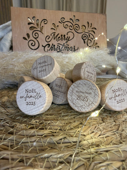 Bouchon de bouteille version Noël