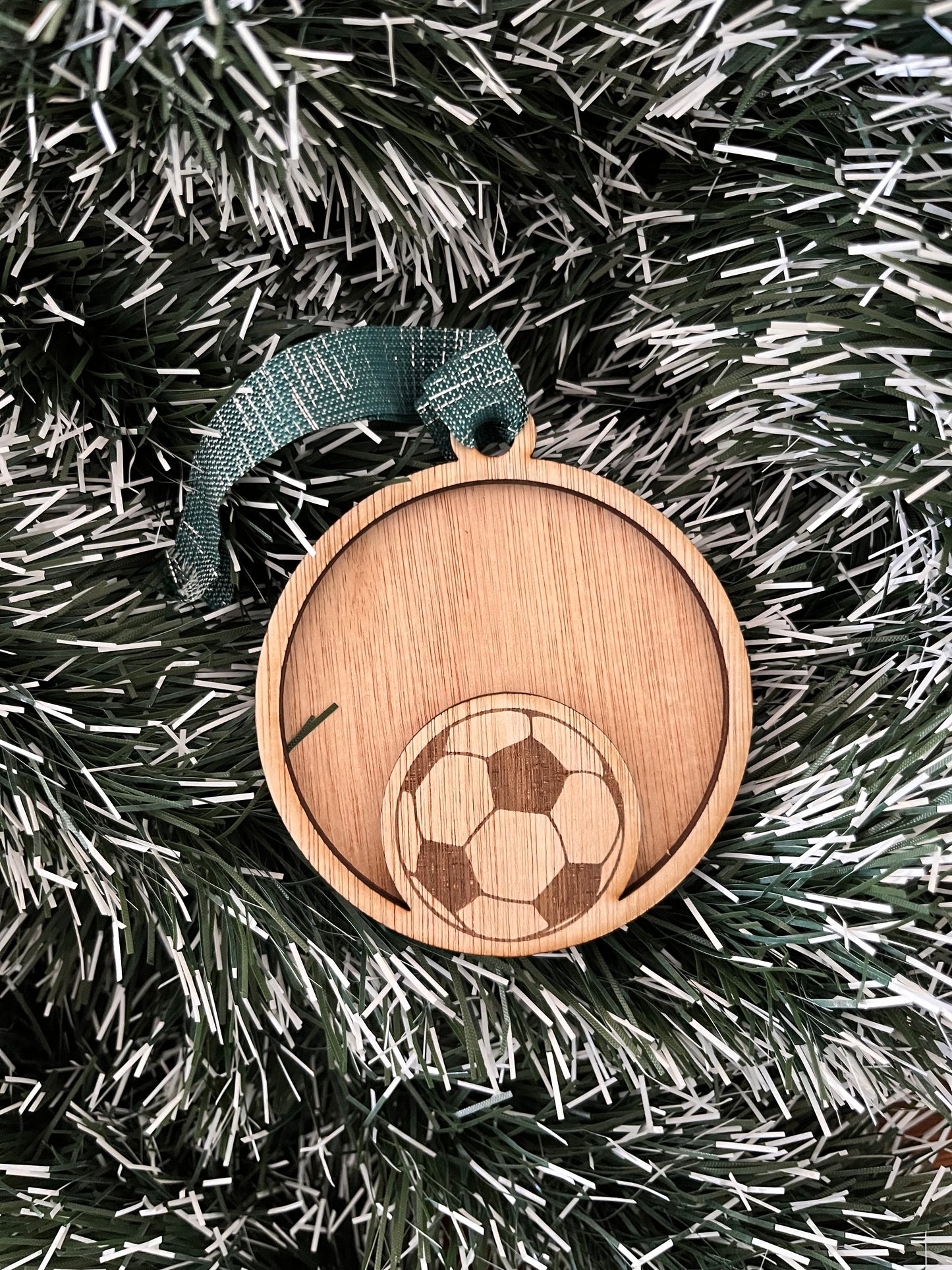 Boule de Noël « FOOT » à personnaliser