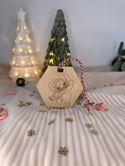 Boule de Noël " Stitch " personnalisable