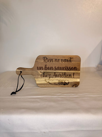 Petite planche à découper personnalisée