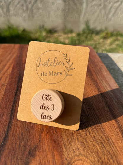 Bouchon de bouteille personnalisée