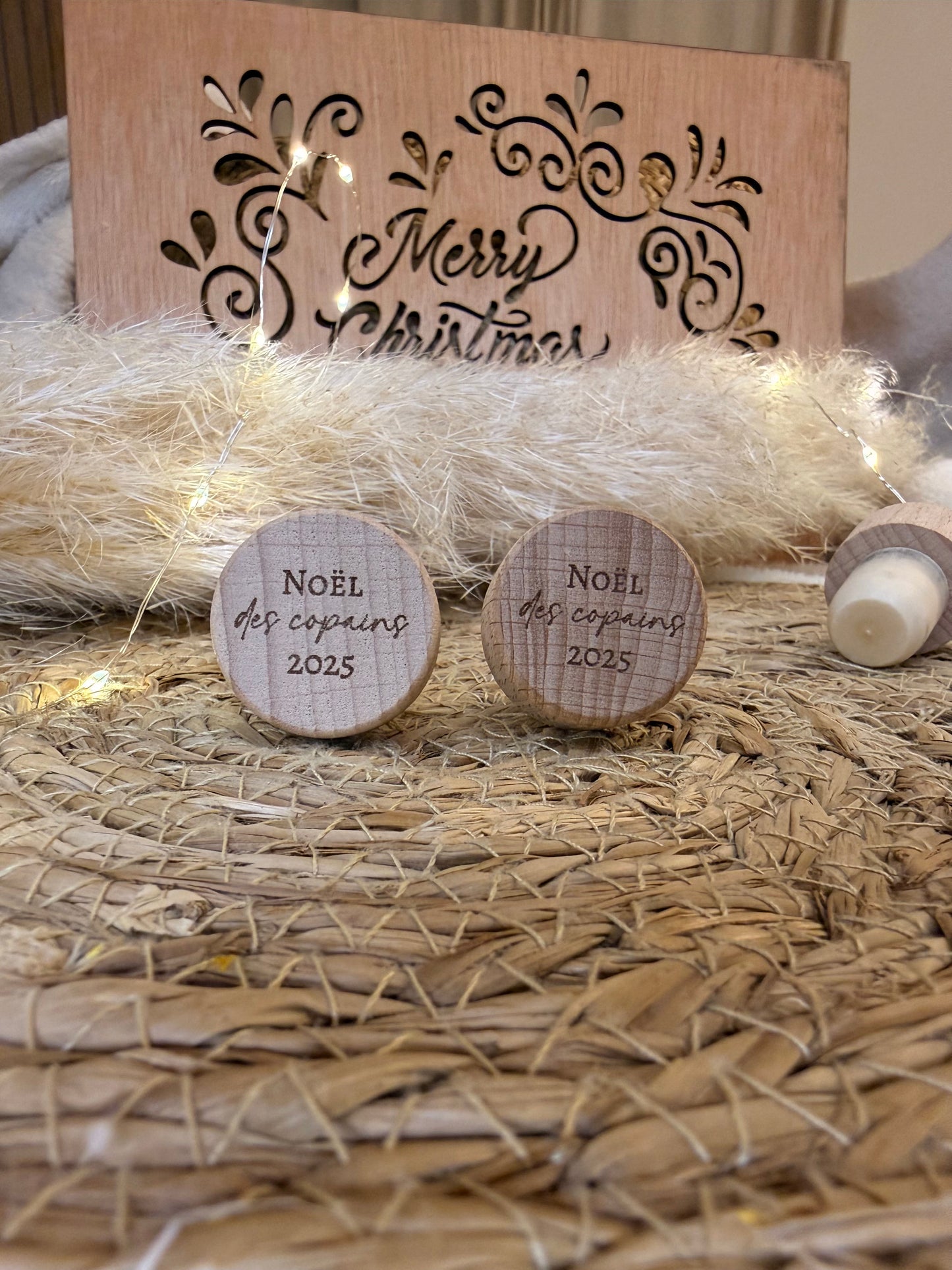 Bouchon de bouteille version Noël