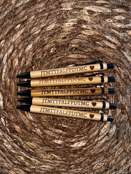Stylo en bois personnalisé