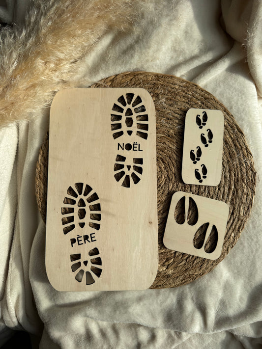 Pack Empreintes Magiques du Père Noël et ses compagnons