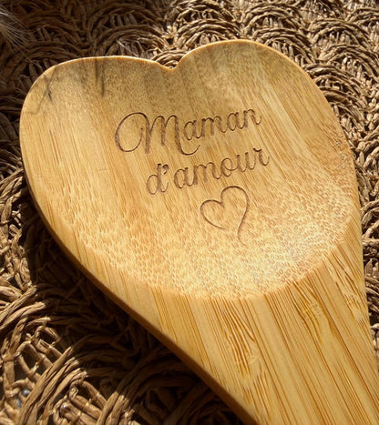 Cuillère en bois personnalisée