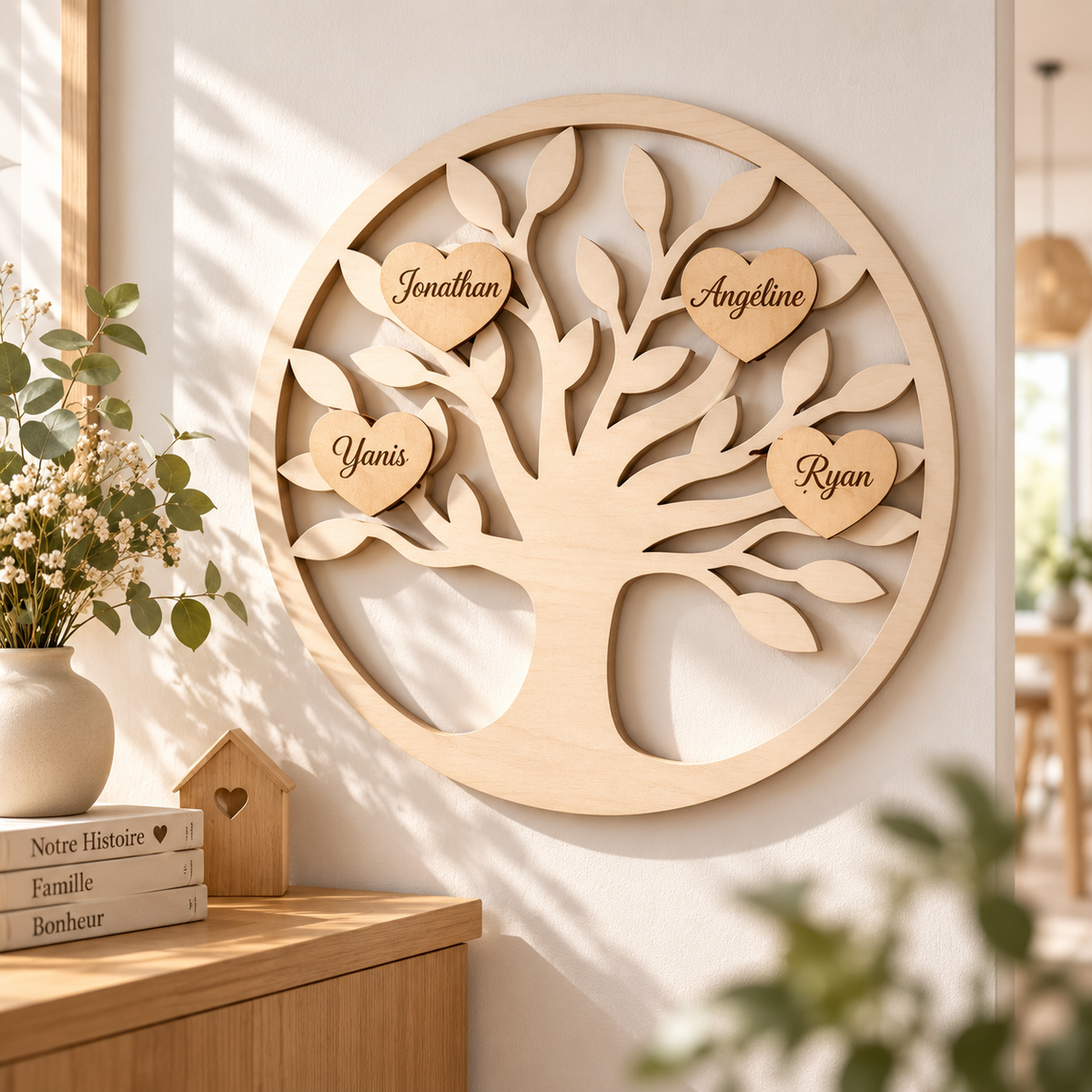 Arbre de vie personnalisé en bois