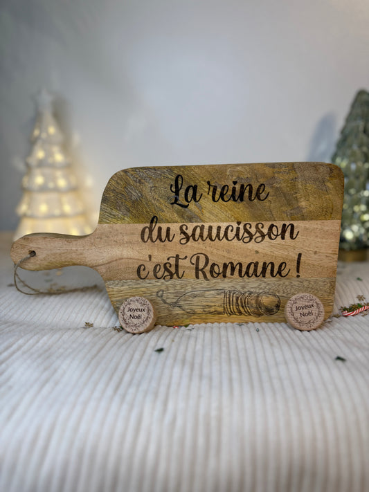 Planche à découper personnalisée