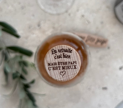 Accessoire vin personnalisé
