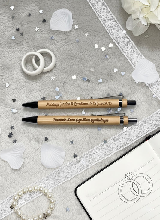 Stylo en bois personnalisé