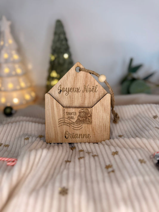 Enveloppe de Noël à personnaliser