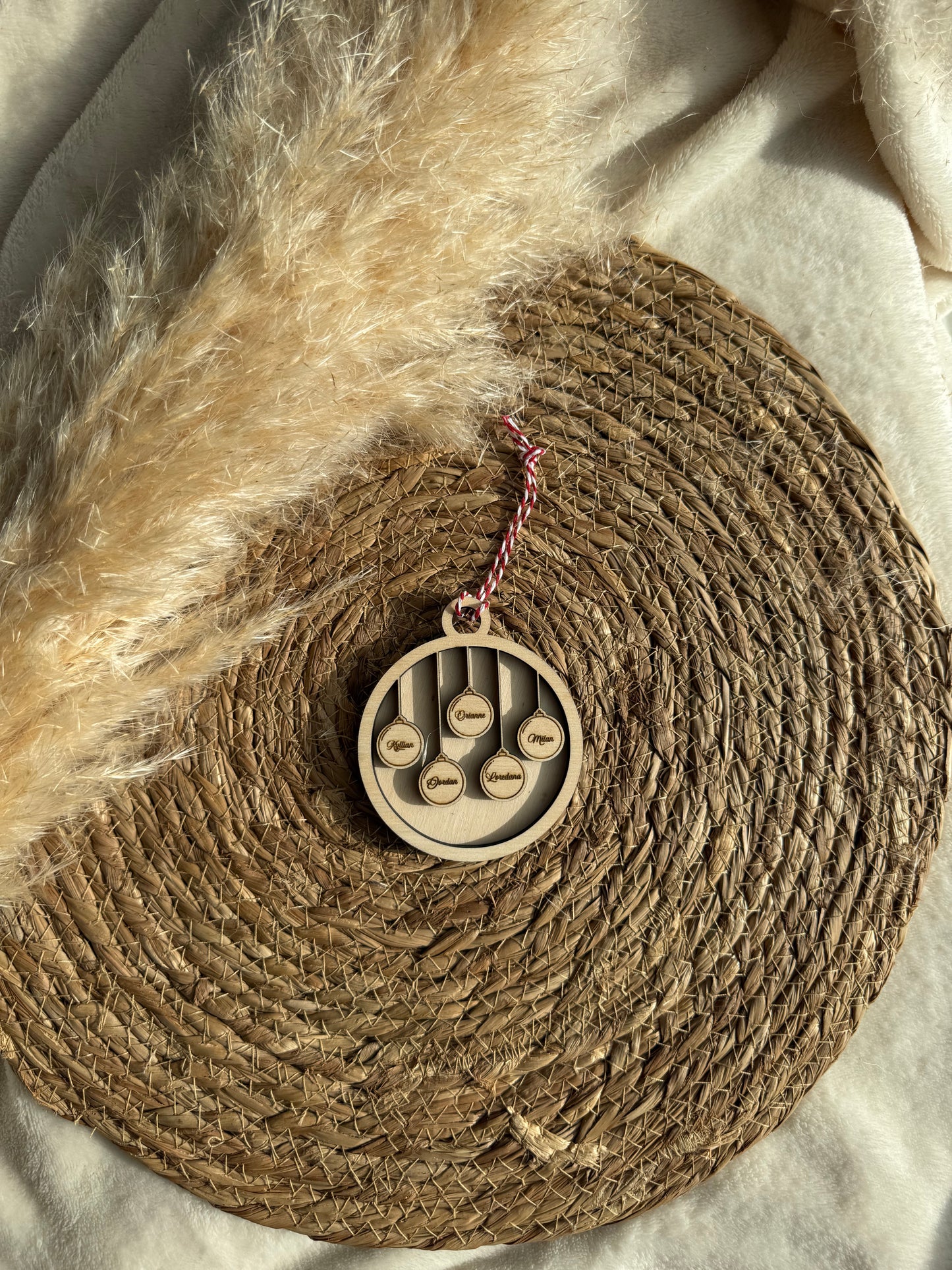 Boule de Noël famille