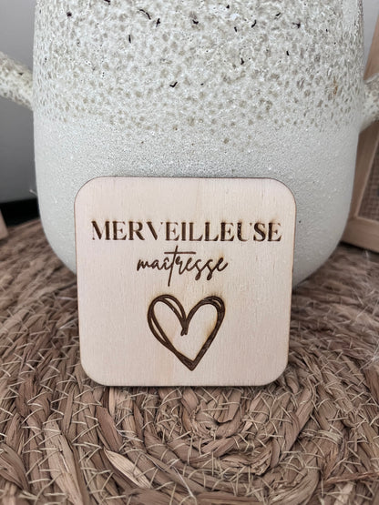 MAGNET MERCI MAITRESSE