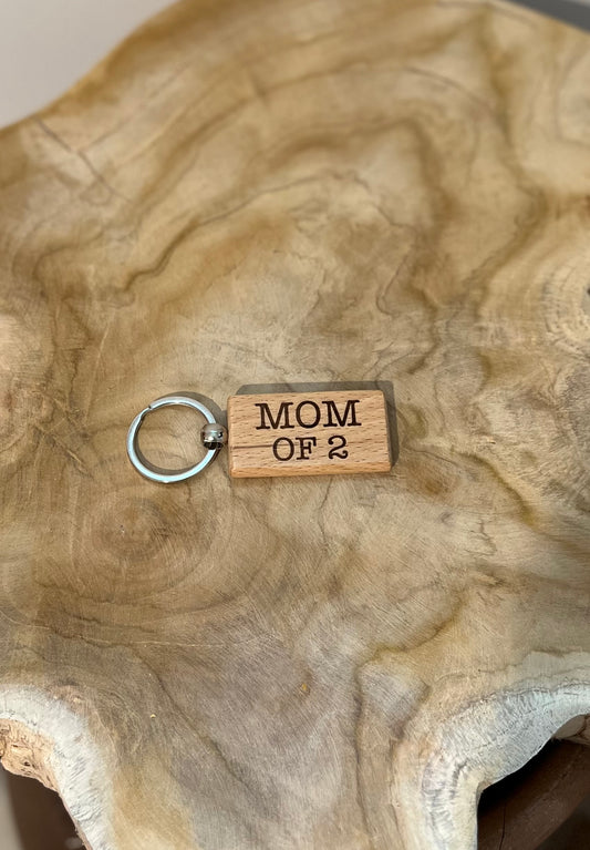 PORTE-CLEFS MOM OF 1 / 2 / 3